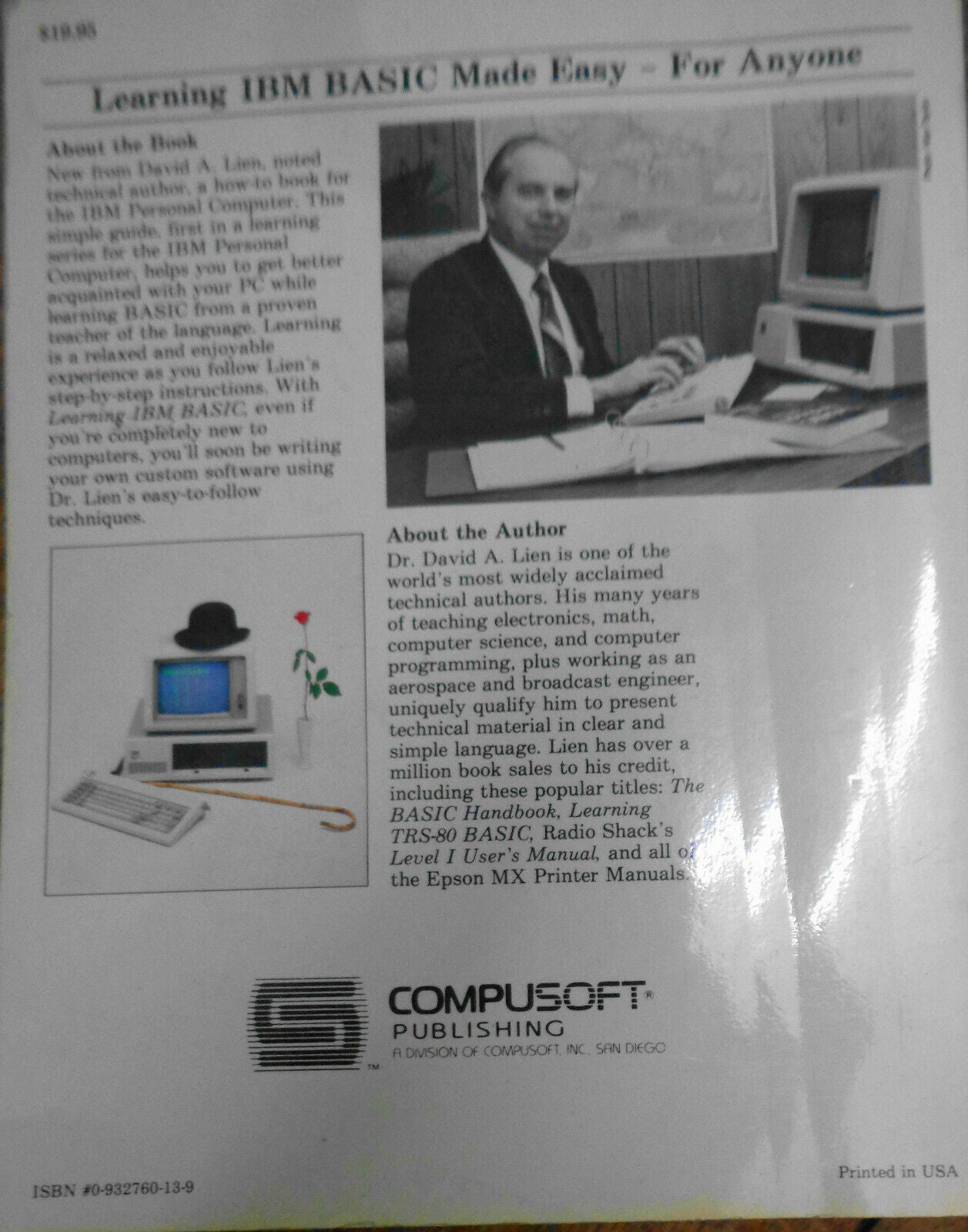 IBM PC Programming - 6 books : Windows, Assembly, Basic, Problem solving ...