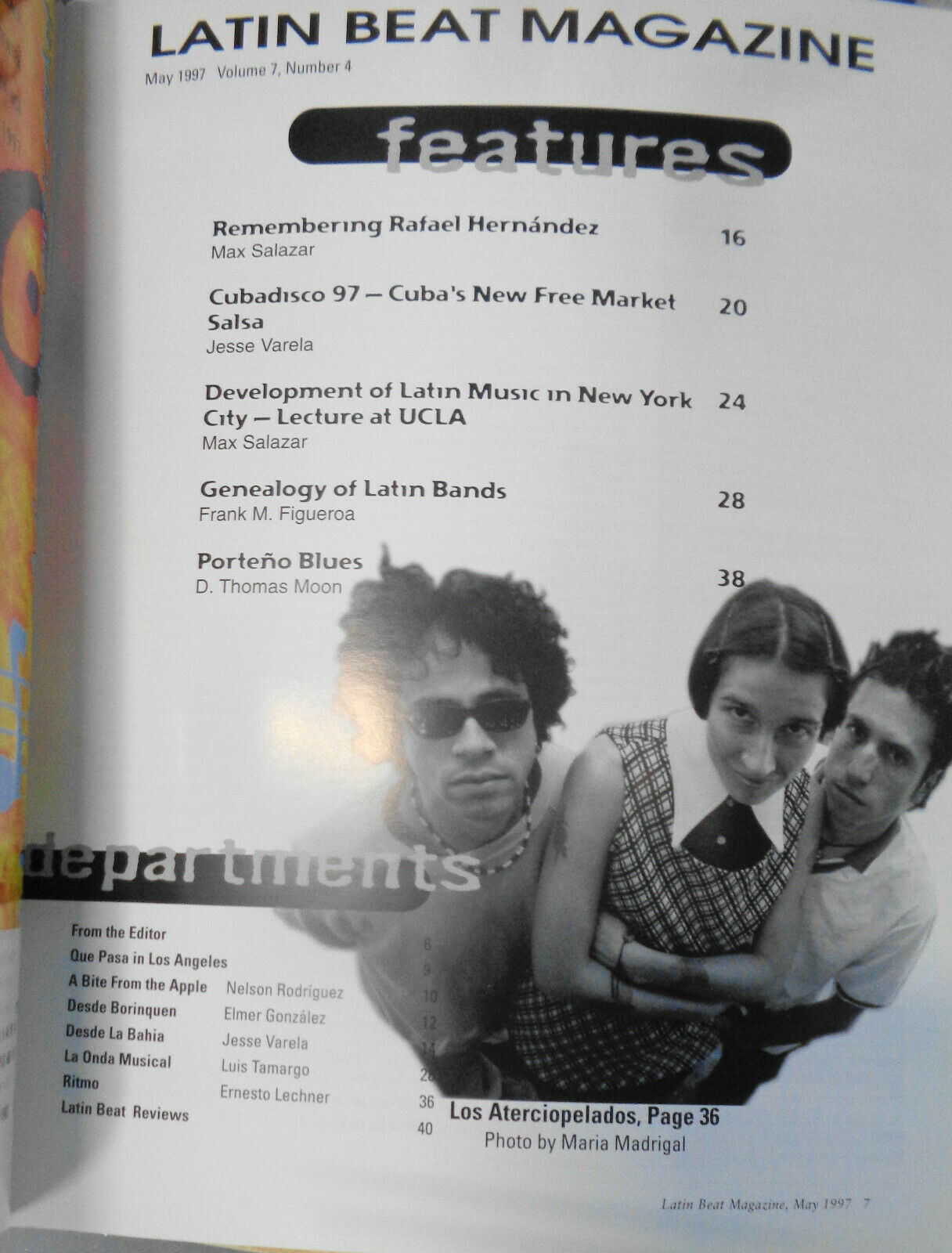 Latin Beat Magazine, May 1997