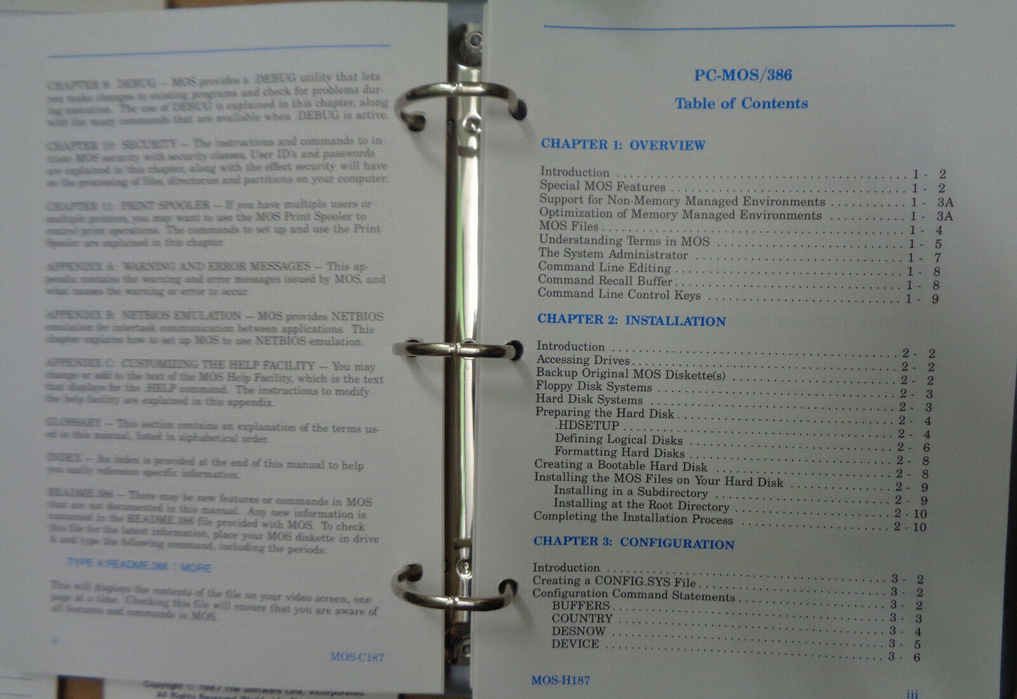 PC-MOS/386 Modular Operating System - 5-User version, 1988. Unused. Pristine.