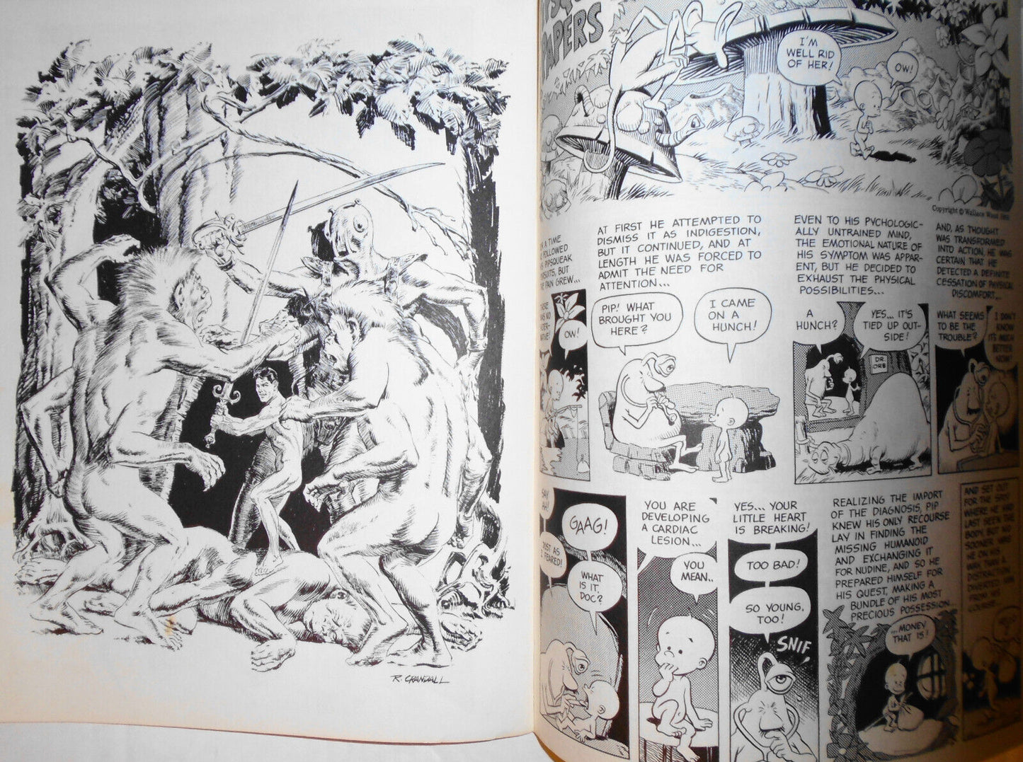 Witzend #5 1968 Wallace Wood - Vaughn Bode - Jim Steranko - Reed Crandall - Jaf