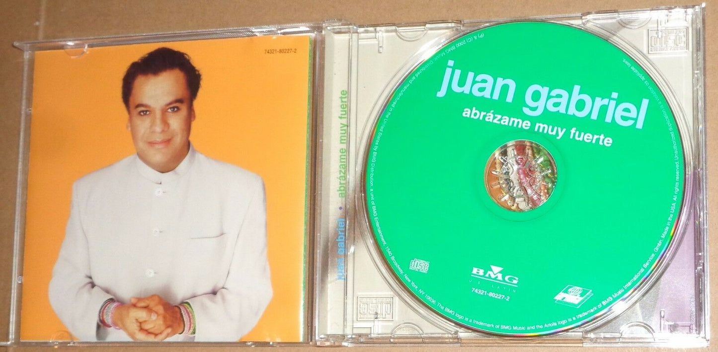 Juan Gabriel Abrazame Muy Fuerte CD 2000 - Like new