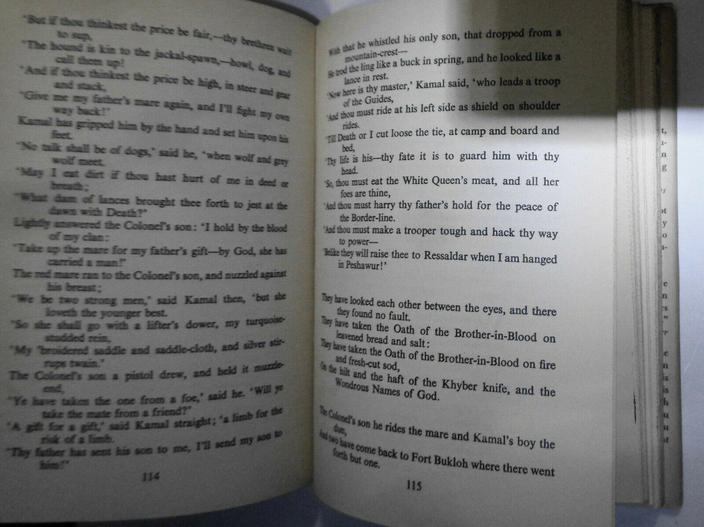 A choice of Kipling's verse, by Rudyard Kipling; T S Eliot. First edition, 1943