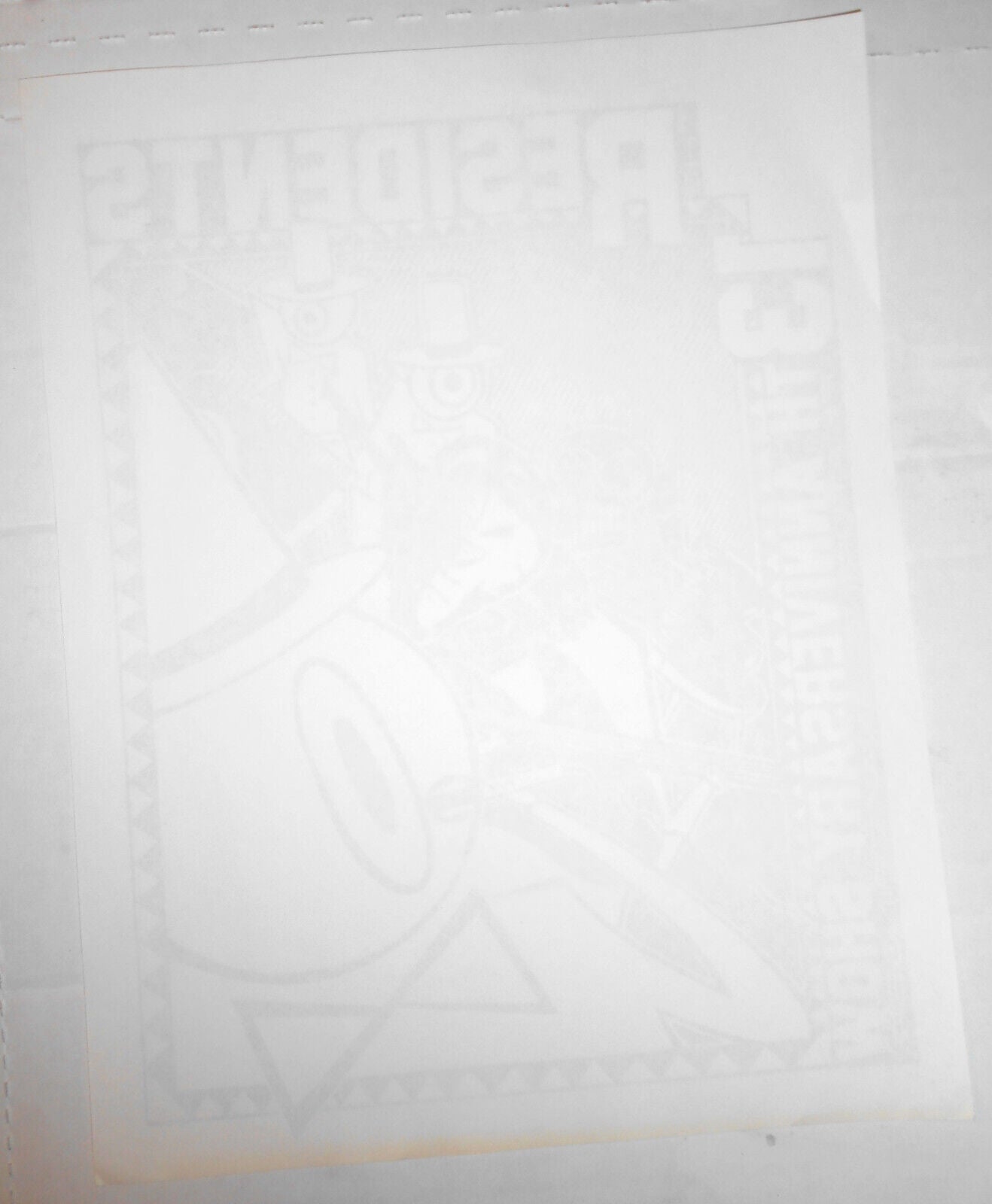 The Residents - Flyer - 13th Anniversary Show featuring Snakefinger.
