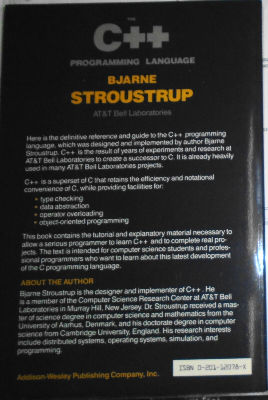 C++ Compiler, Version 1.2, by Guidelines Software. 1989. For UNIX System V/386