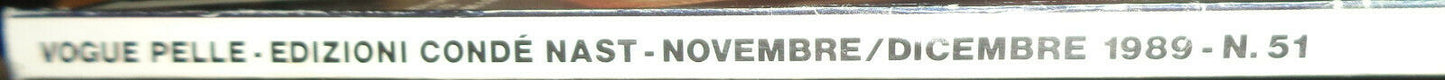 Vogue Italia Pelle, Novembre/Dicembre 1989 - N. 51