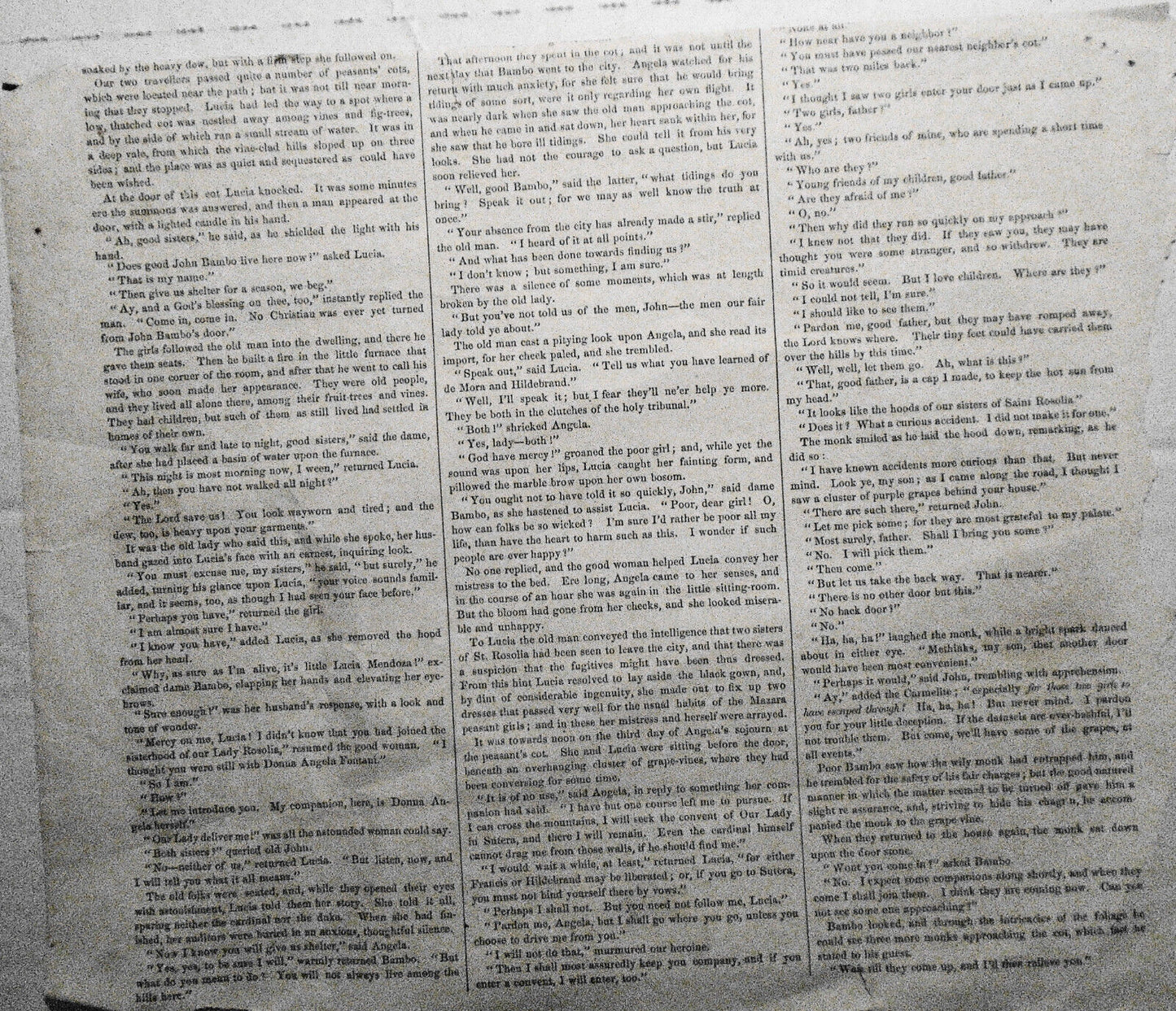 View of Carve's Mill, at Sleepy Hollow, Tarrytown, New York - Gleason's 1853