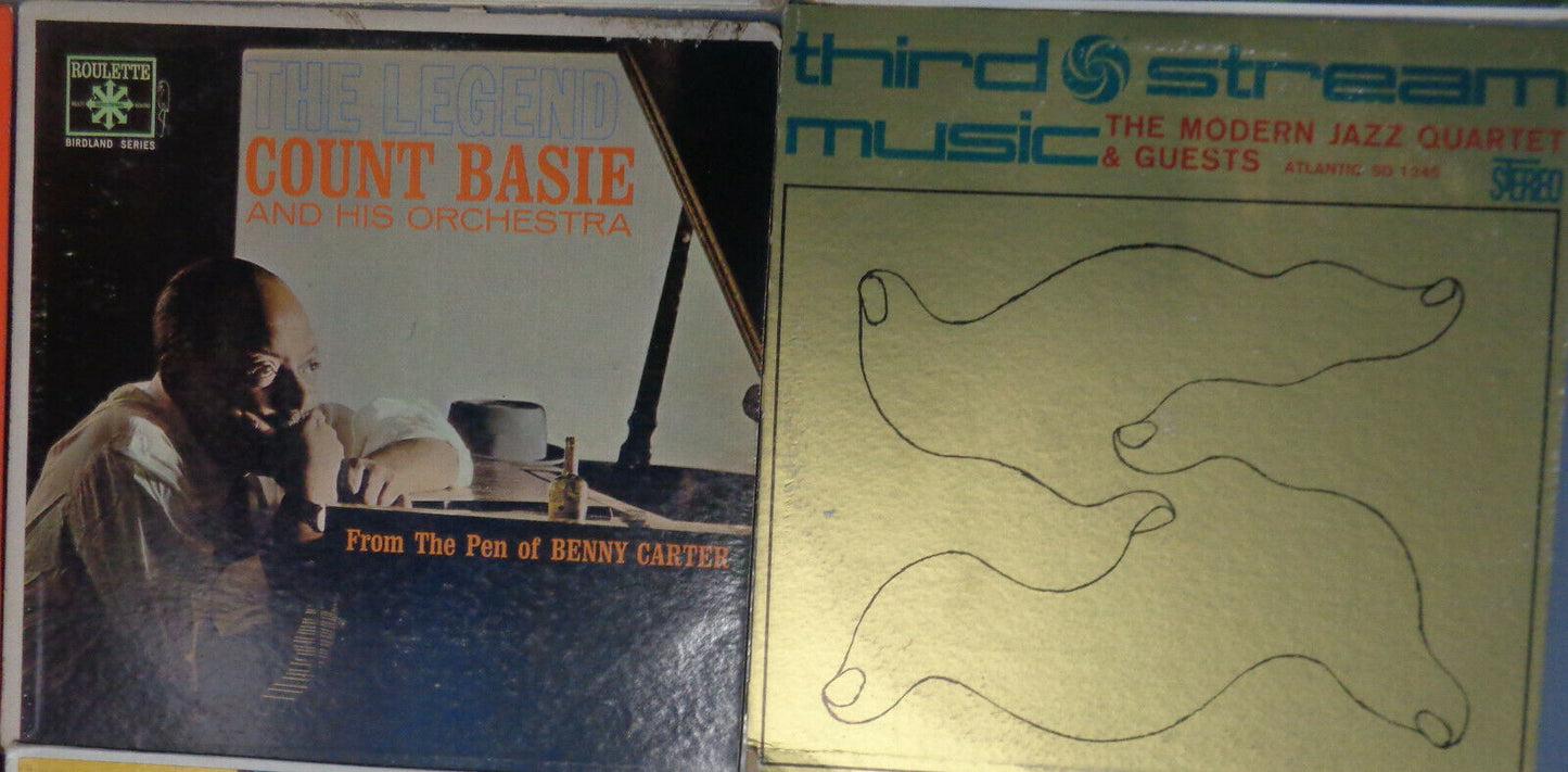 16 Jazz LPs - Dizzy, Miles, Basie, Hubbard, MJQ, Montgomerys, Paul Desmond ...