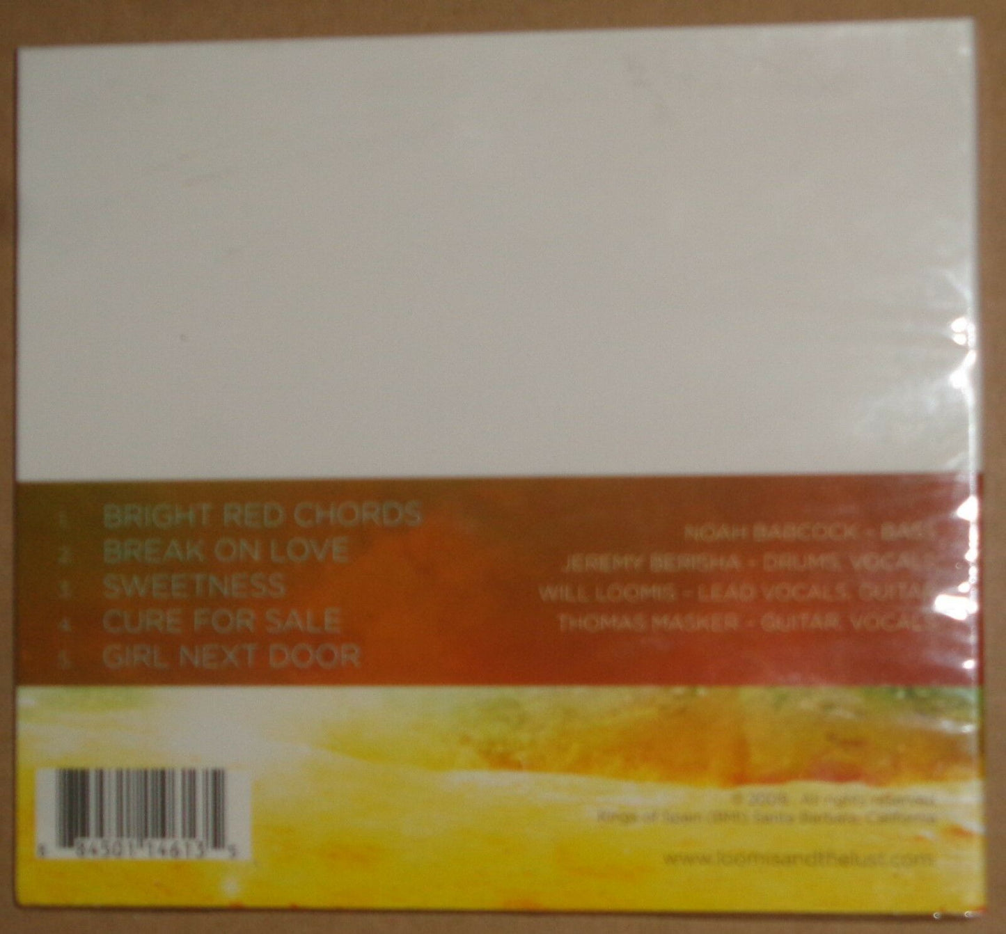 Loomis & the Lust - Nagasha (CD) - 2009 - SEALED, NEW