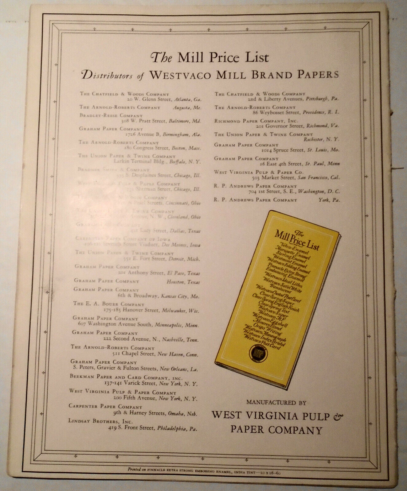 Westvaco Inspirations for Printers #14 (1926). Bruce Rogers, et al