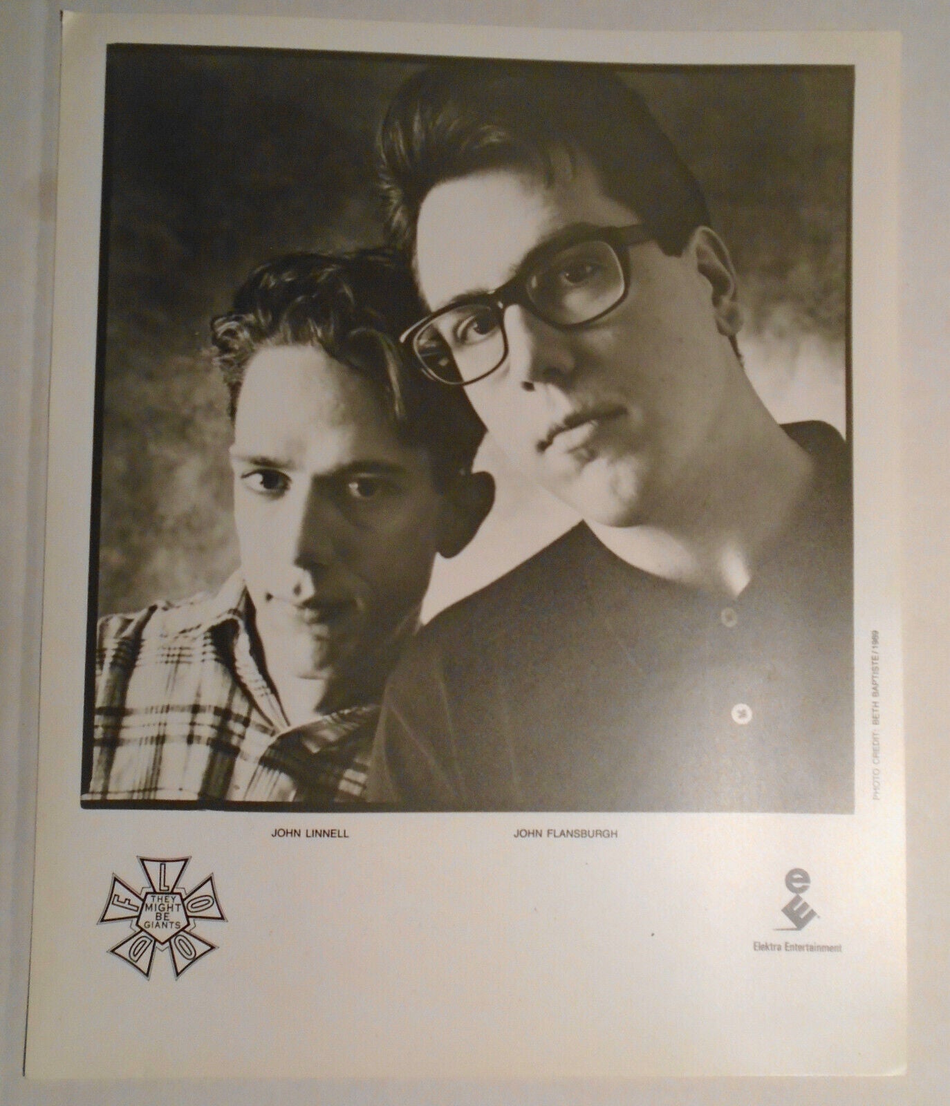 John Flansburgh & John Linnell of They Might Be Giants Press Photo