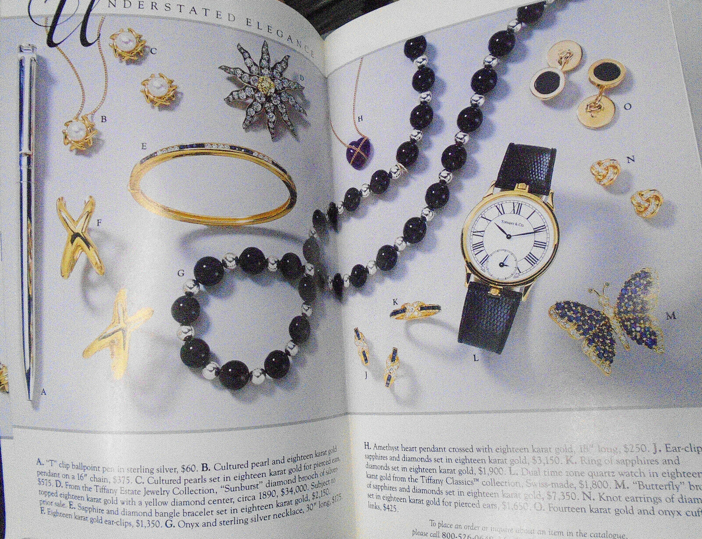 5 Tiffany & Co. The Blue Book 1986 - 1991.