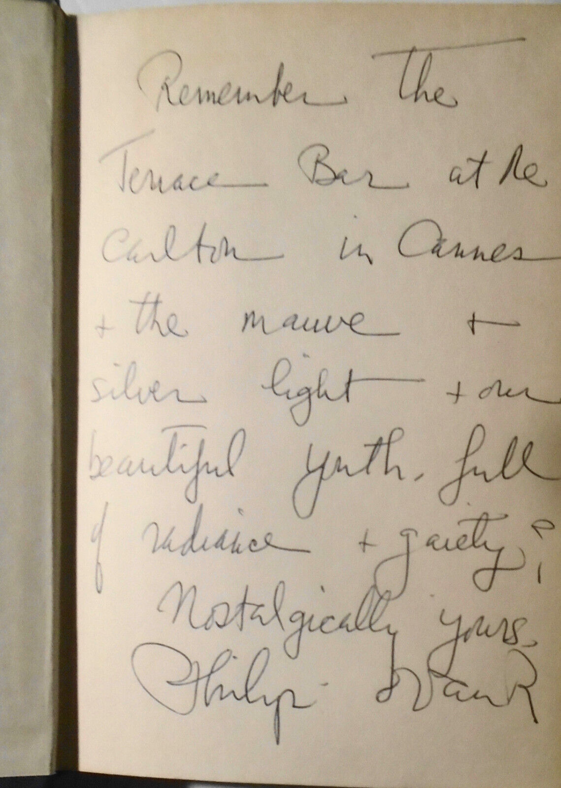 Mother Was Always In Love, by Philip van Rensselaer. SIGNED First edition, 1960