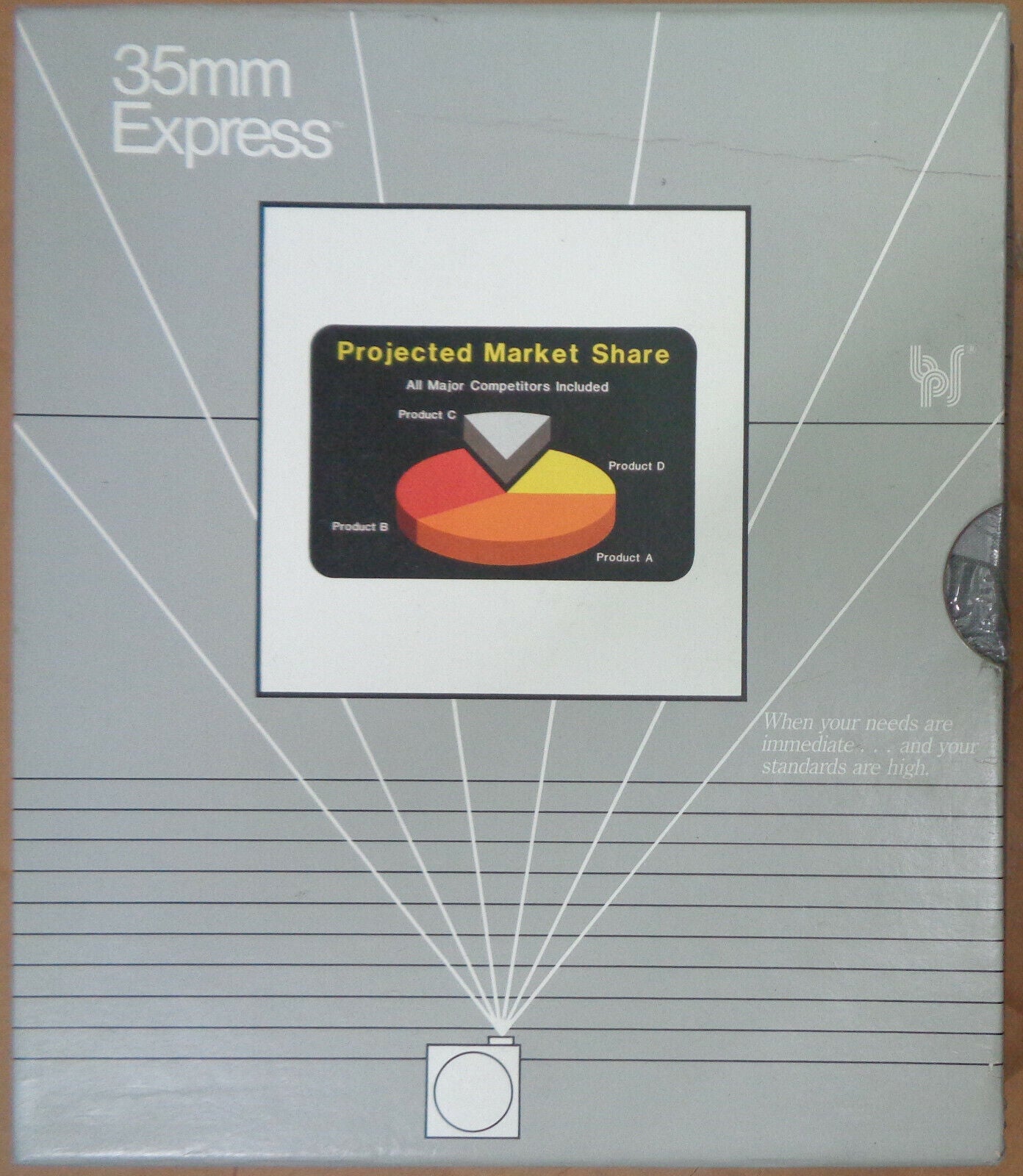 NEW, SEALED 35mm Express, by Business & Professional Software, Inc., 1986