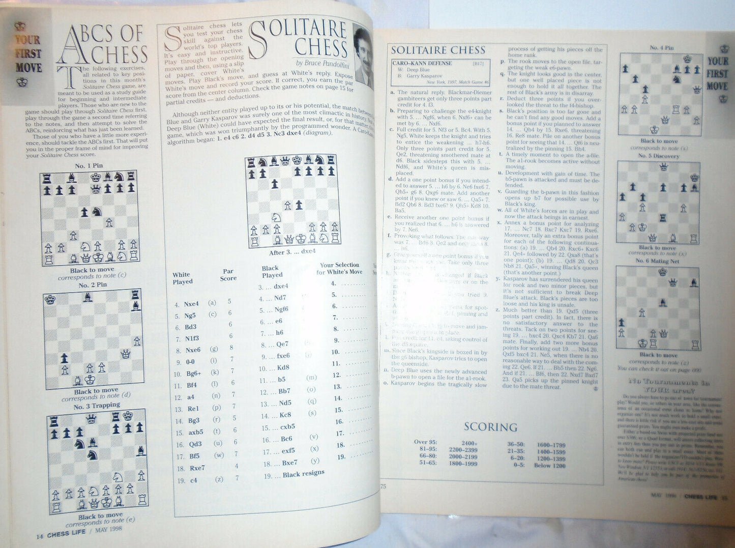 Chess Life : May 1998 - Hikaru Nakamura, World Speed Chess Champion