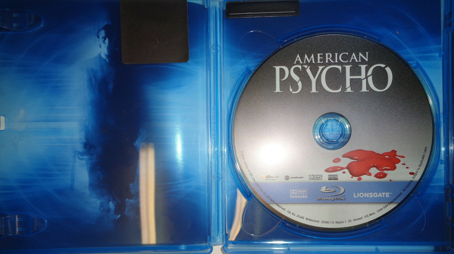 American Psycho (Blu-ray Disc, 2007, Uncut Edition) - Like New