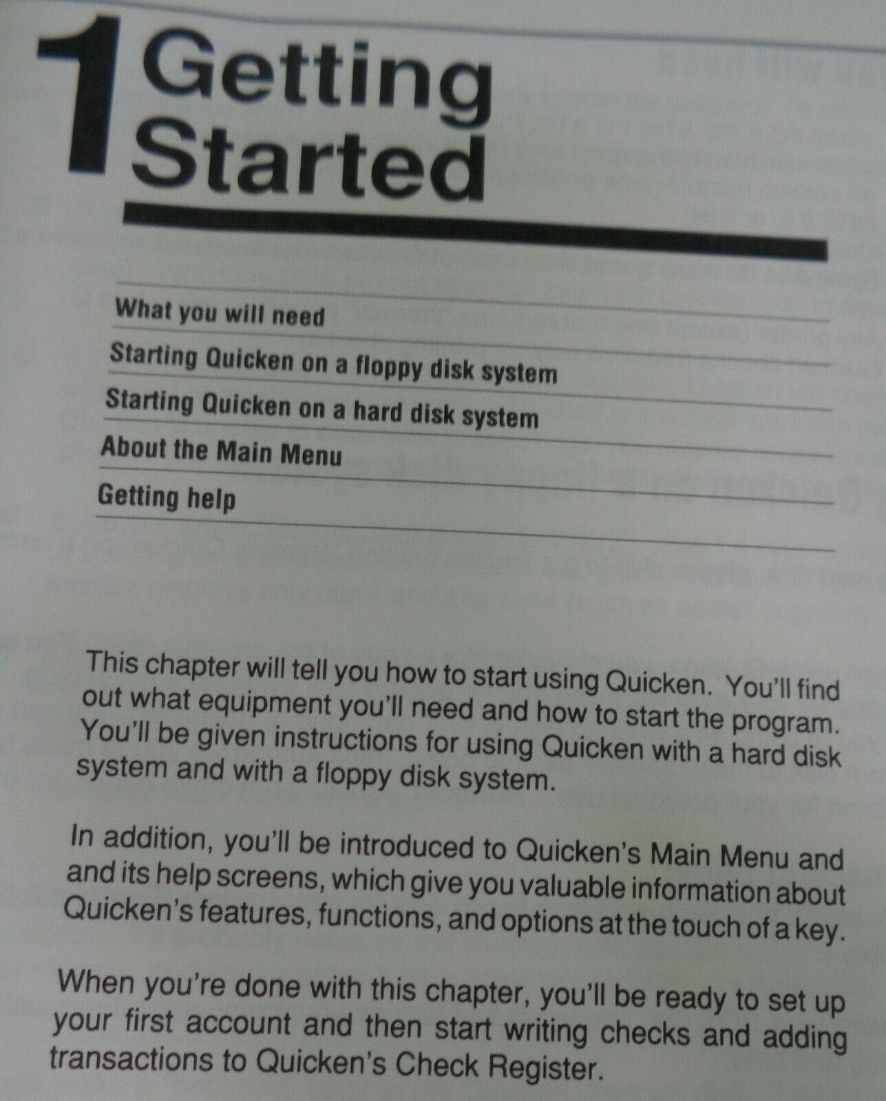 Intuit Quicken, Version 2, 1987. Unused. for IBM PC, XT. AT...