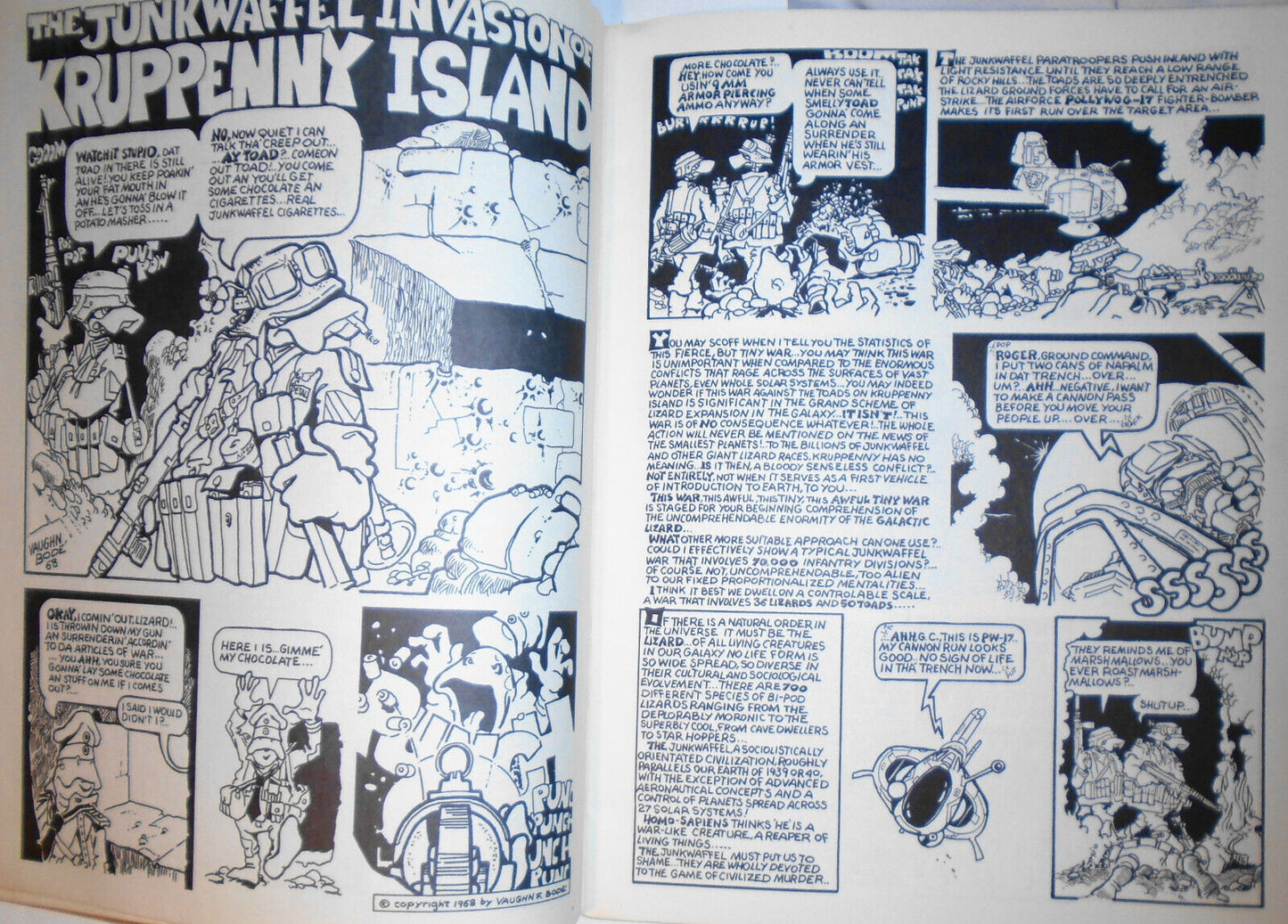 Witzend #5 1968 Wallace Wood - Vaughn Bode - Jim Steranko - Reed Crandall - Jaf