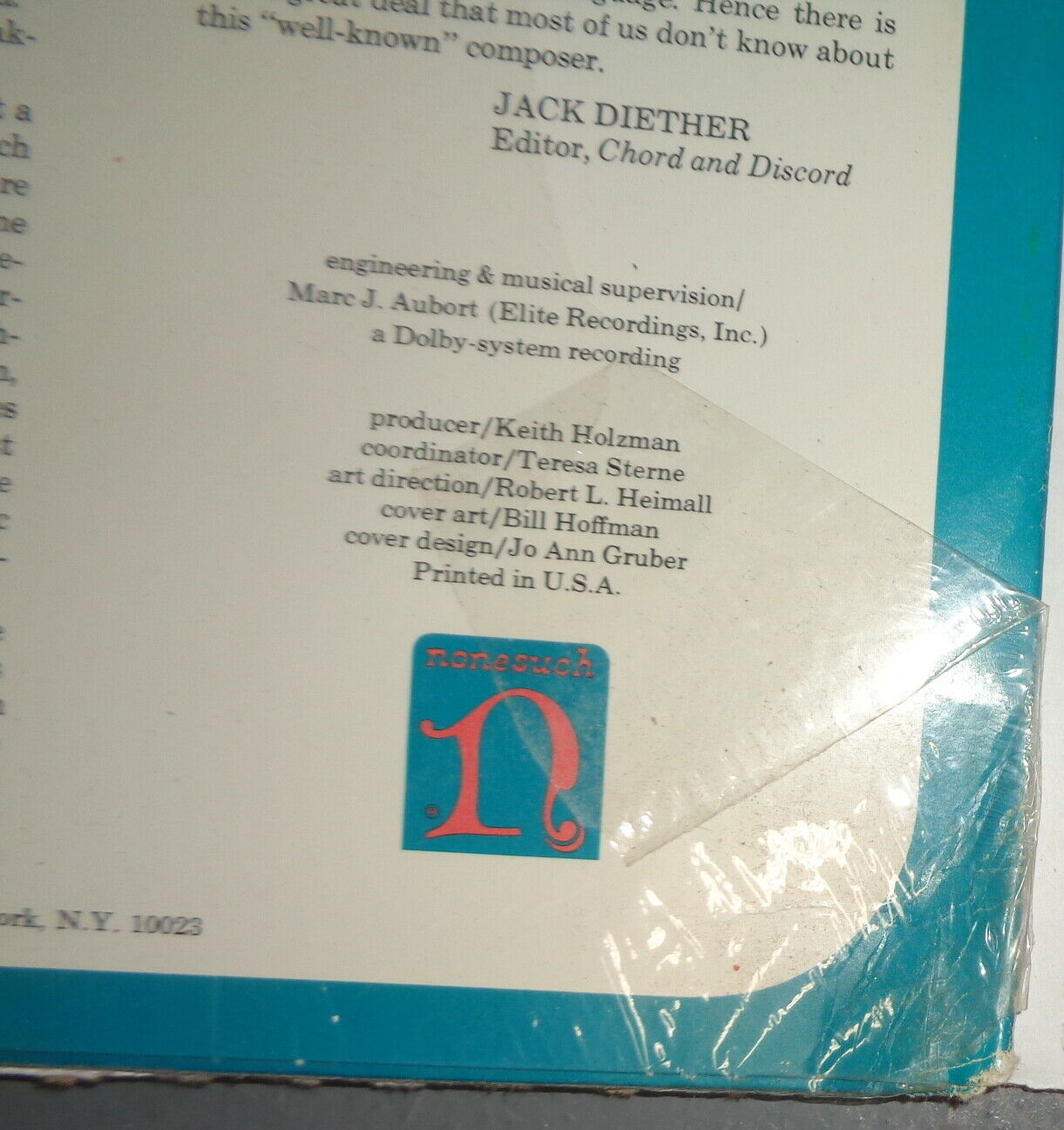 Dvořák Symphony No. 8 In G, Op. 88, LP - Hamburg Philharmonic Orch. SEALED, NEW