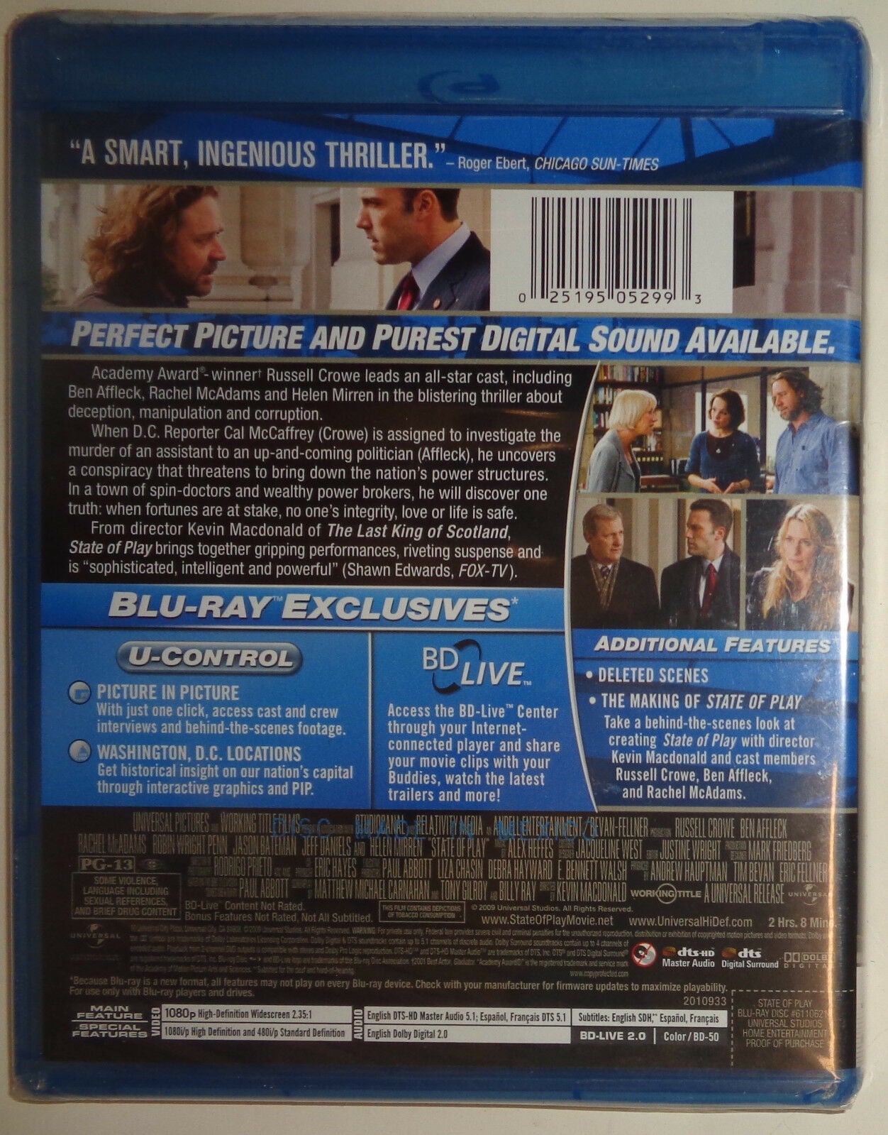 State of Play (Blu-ray Disc, 2009)