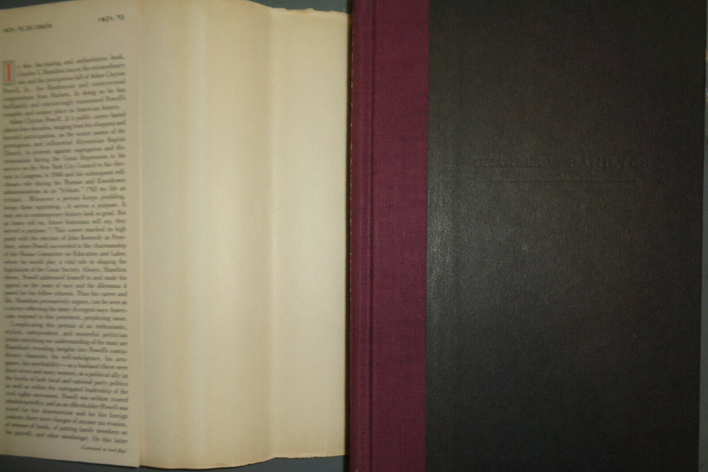 Adam Clayton Powell, Jr. : The Political Biography of an American Dilemma by...