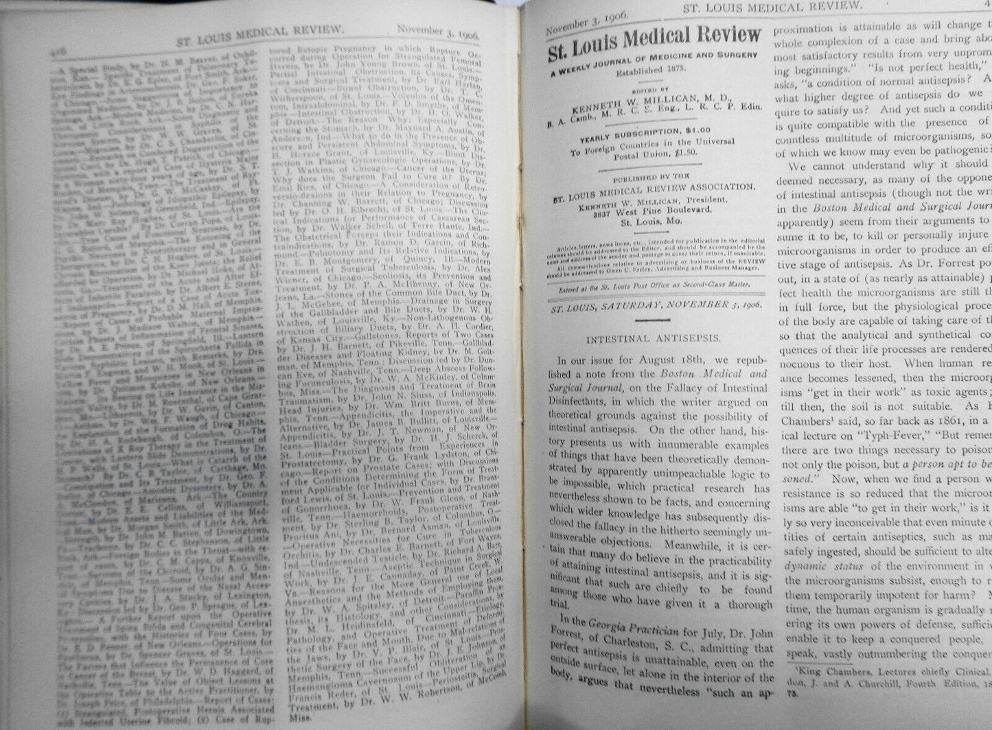 ST. LOUIS MEDICAL REVIEW 1906 - William Osler, The Harveian Oration on Truth