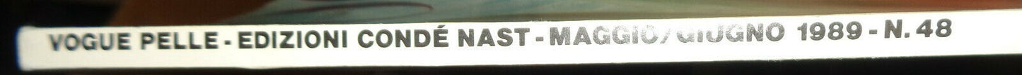 Vogue Italia Pelle, Maggio/Giugno 1989 - N. 48