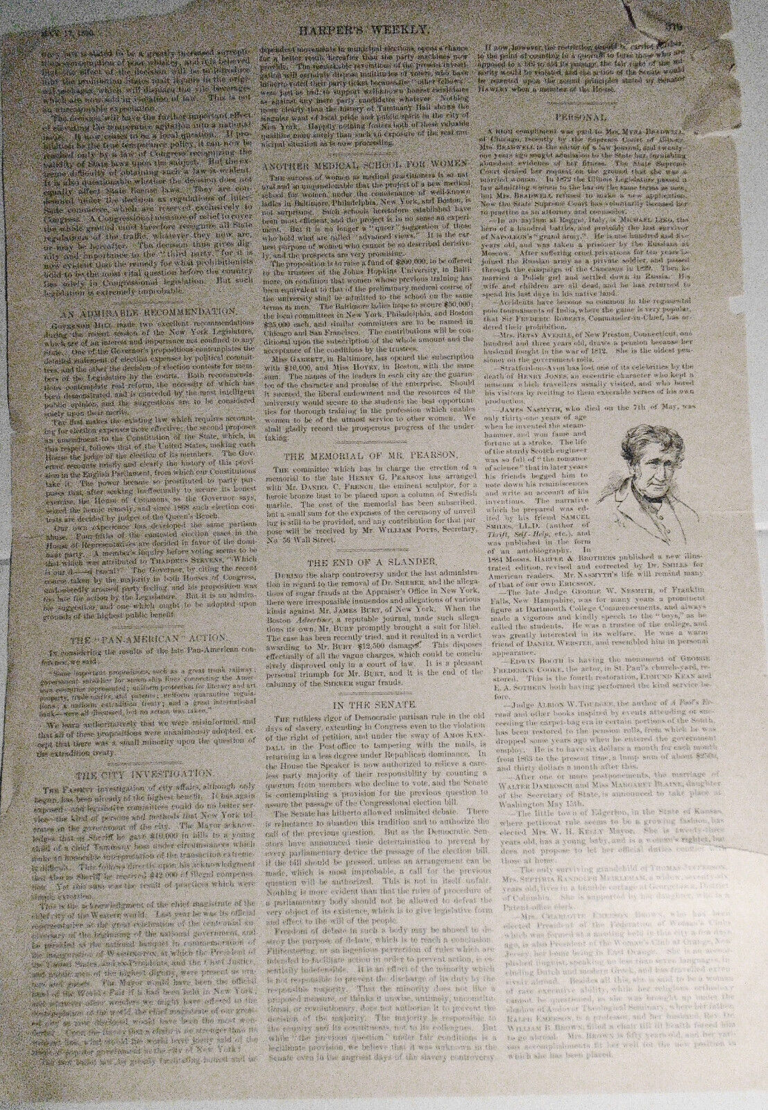 A May-day At The Central Park Plaza -- Harper's Weekly - May 17, 1890
