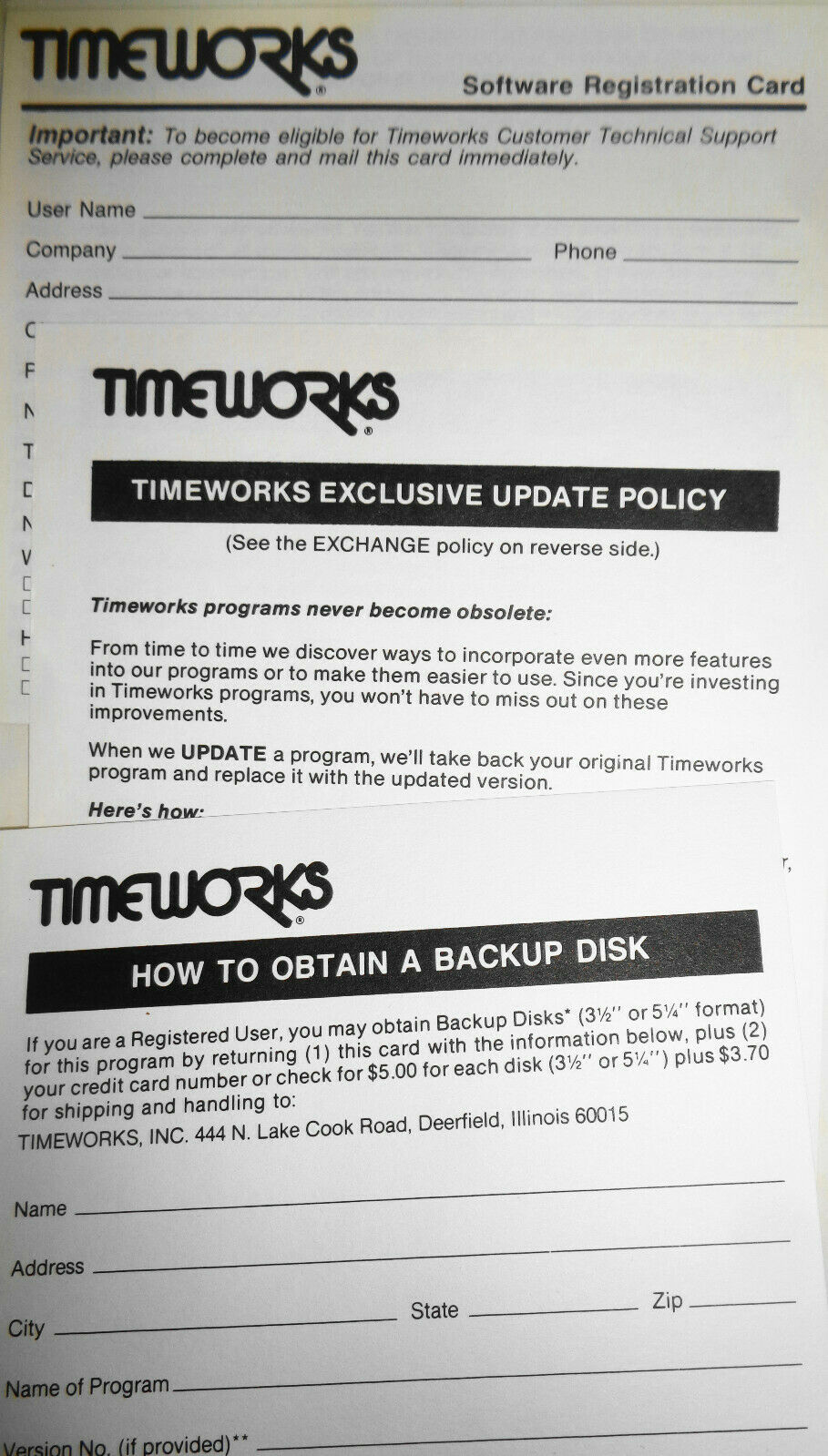 DOS Rx, by Timeworks. 1987 utilities program for IBM 5 1/4'.