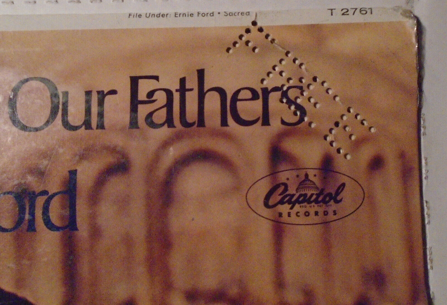 Tennessee Ernie Ford : Faith Of Our Fathers - Promo LP 1967. T2761. SEALED, NEW