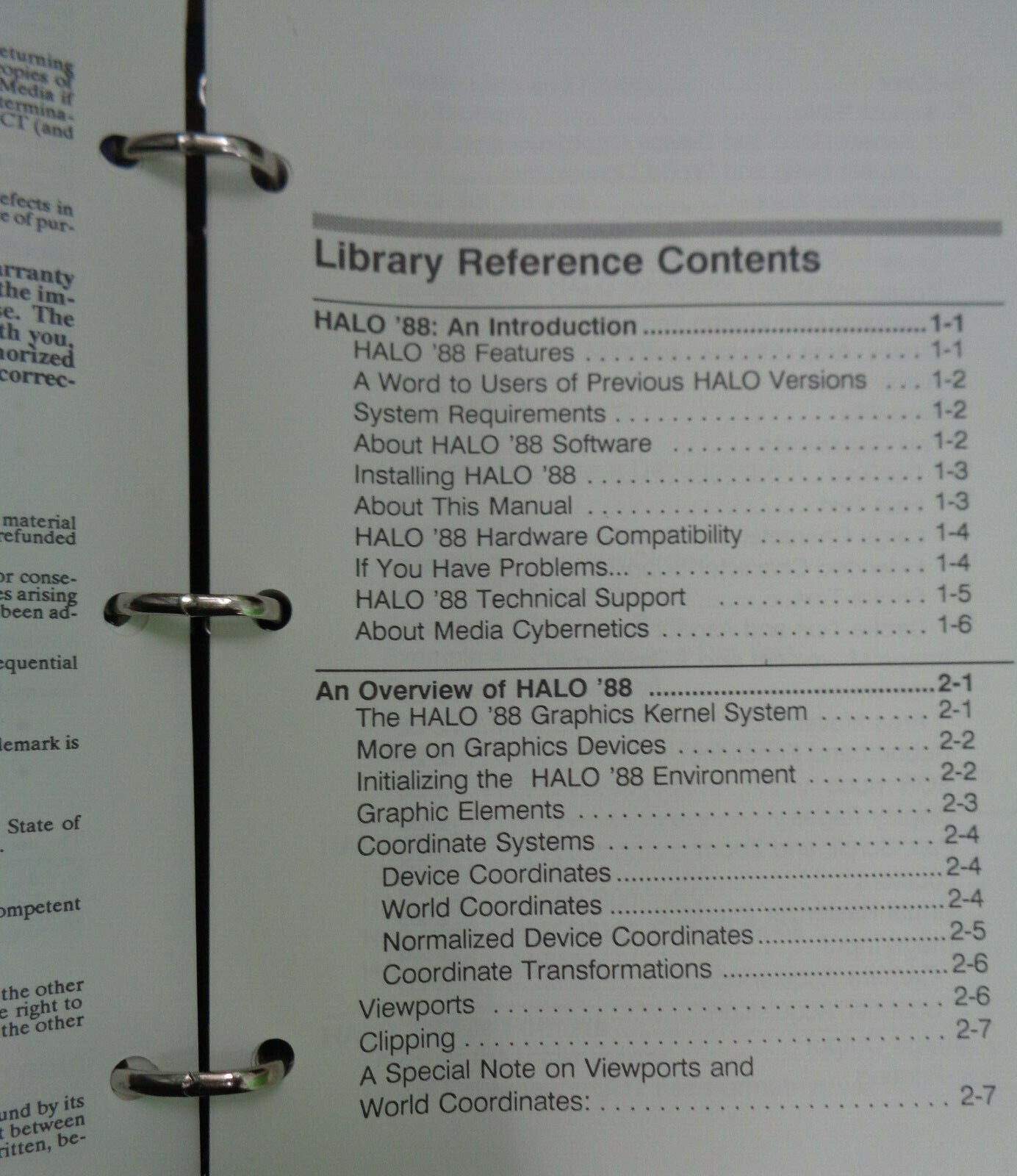 Halo '88 for Microsoft C, by Media Cybernetics. 1988, For IBM PCs. Unused