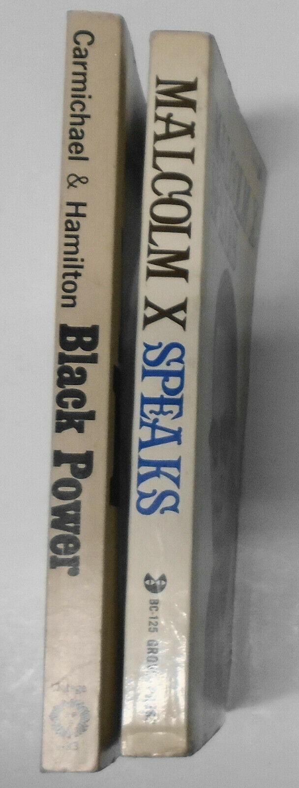 Black Power, by Stokeley Carmichel & Malcolm X Speaks - 1967, 1966 originals