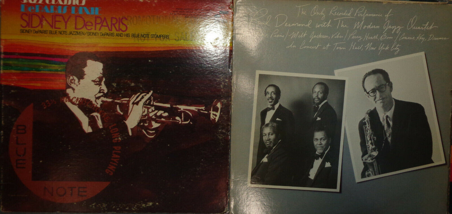 16 Jazz LPs - Dizzy, Miles, Basie, Hubbard, MJQ, Montgomerys, Paul Desmond ...