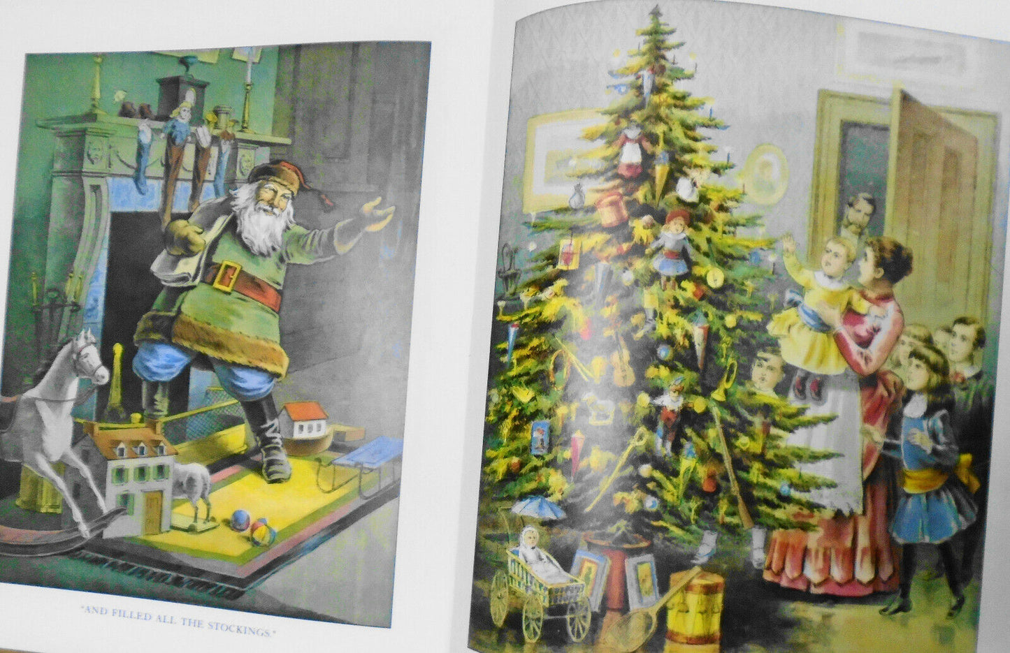 The night before Christmas, or, A visit of St. Nicholas: an antique reproduction