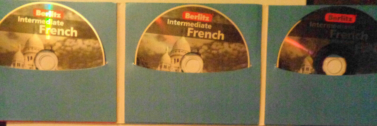 Berlitz FRENCH Deluxe Language Pack - 6 Audio CDs - Basic & Intermediate