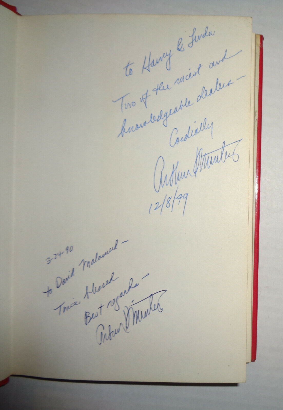 Collecting Books for Fun and Profit, by Arthur H Minters. SIGNED First edition