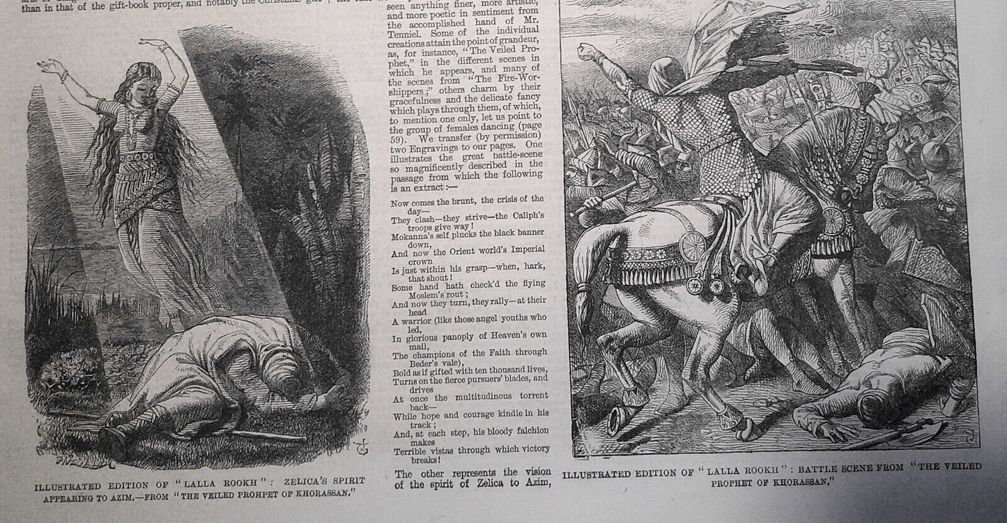 Illustrated Gift Books - Story & Prints from The Illustrated London News, 1861