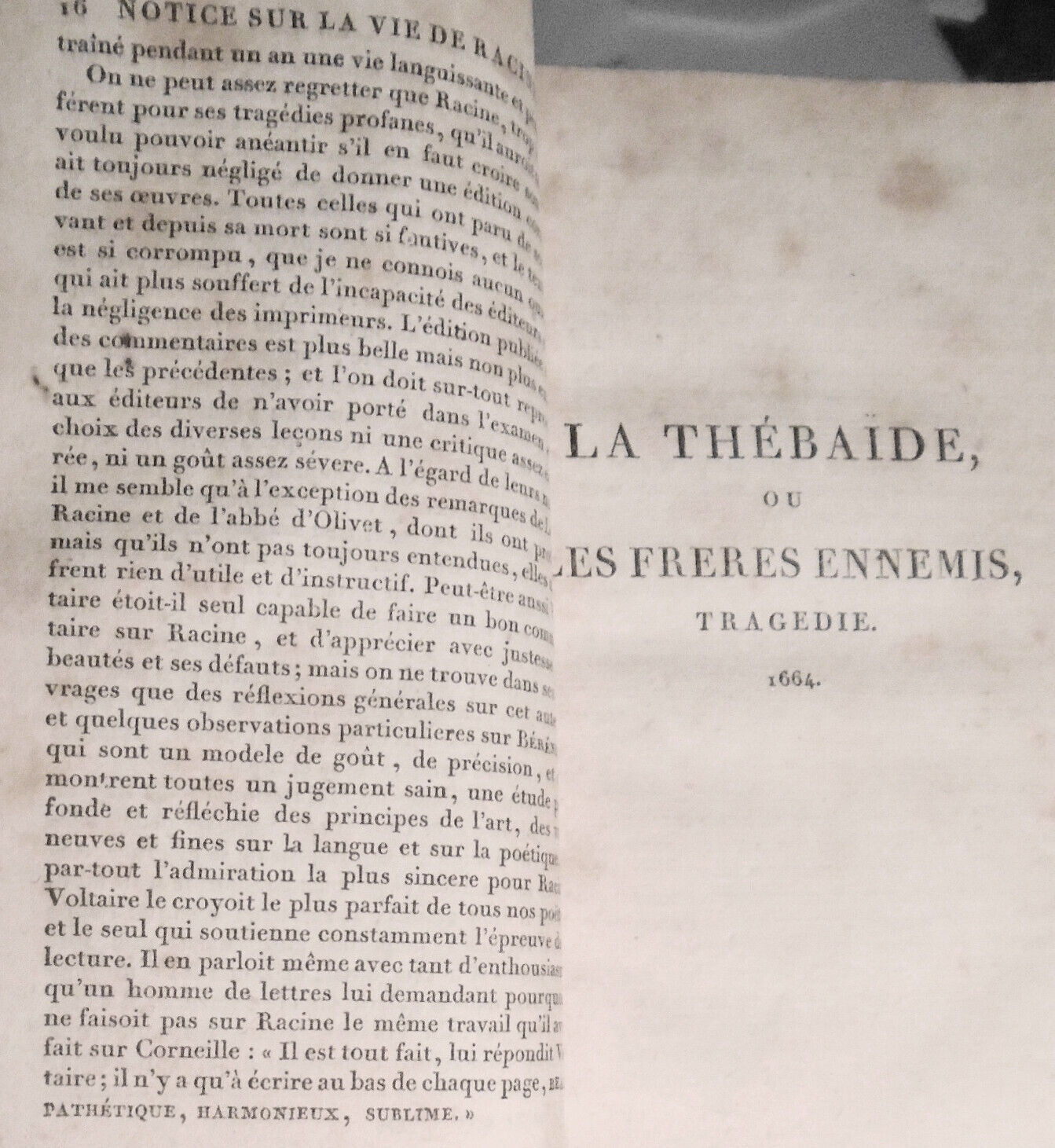 1817 Oeuvres de Jean Racine, Tomes 1, 2, & 3.