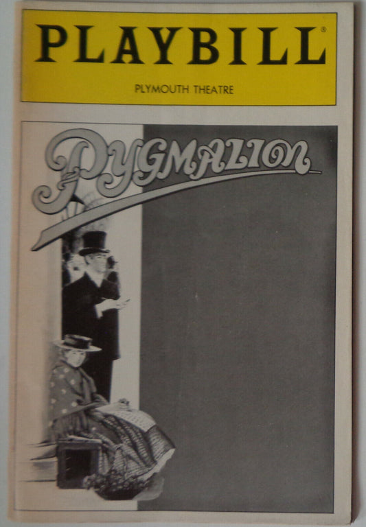 PYGMALION - PLAYBILL - OPENING NIGHT: APRIL 21, 1987. Peter O'toole, Amanda Plum
