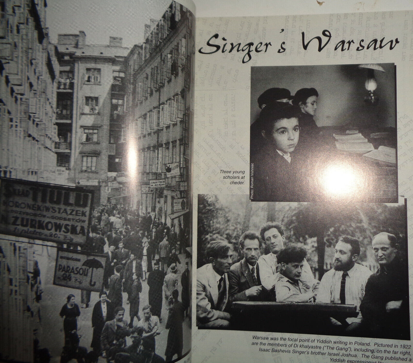 MESHUGAH - SOUVENIR PROGRAM - 1998 MCCARTER THEATRE, NY