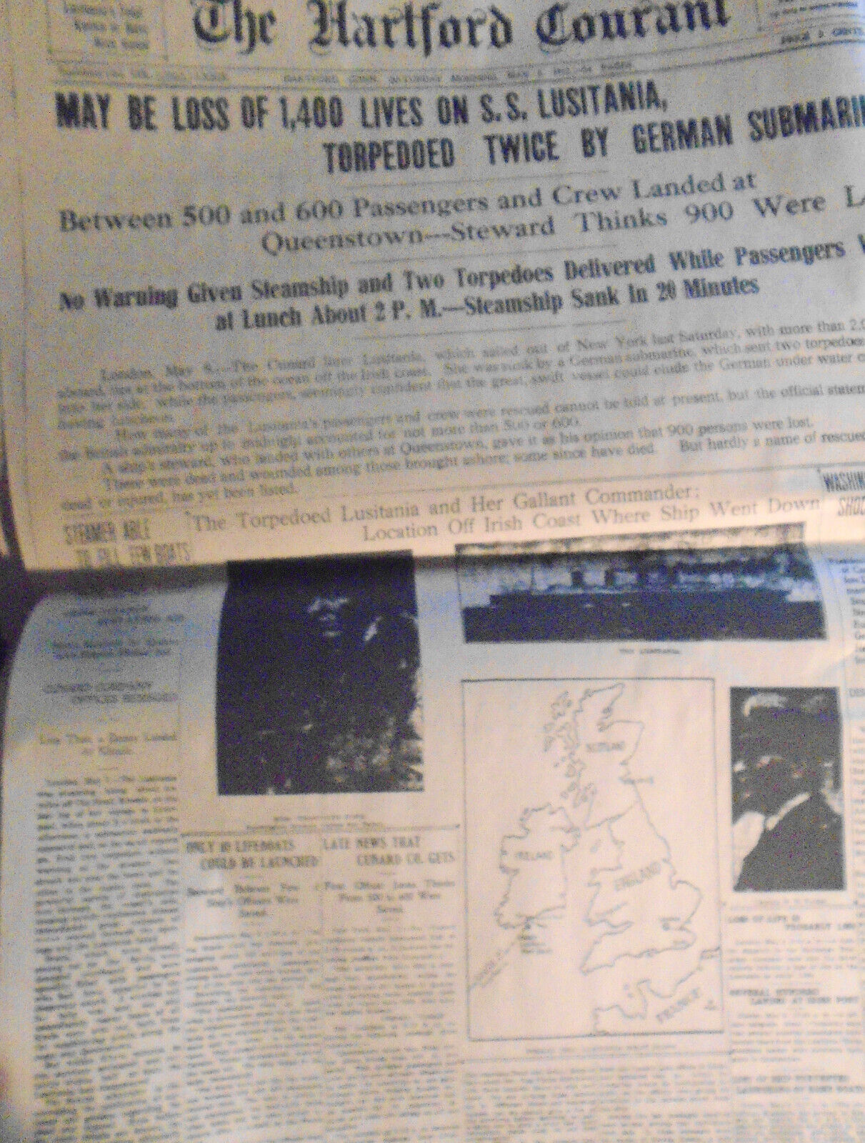The Connecticut Courant -  historic issues 18th - 20th century reprints