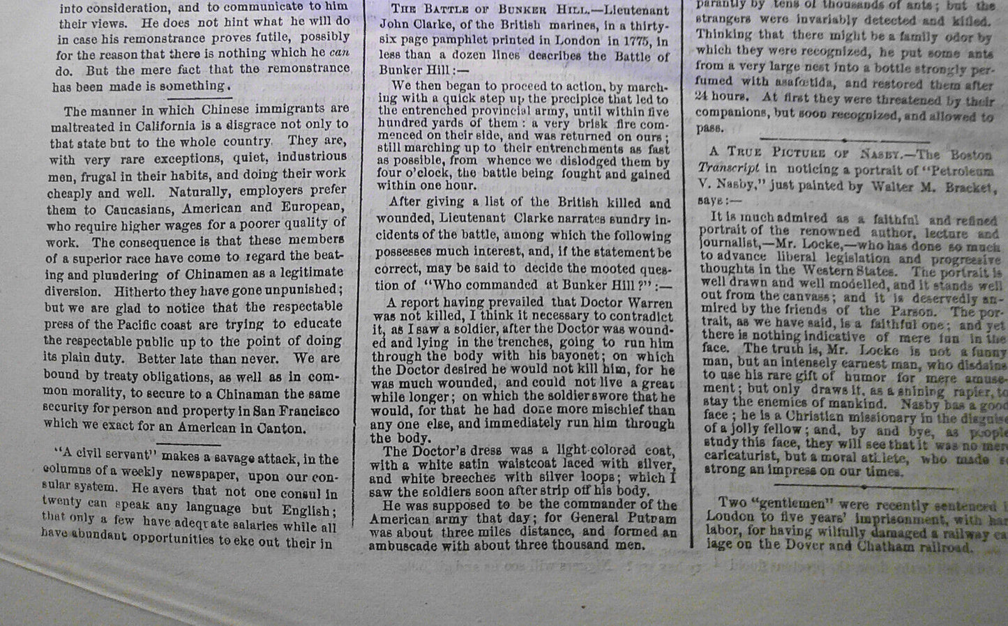 Harriet Beecher Stowe on Babies; Kentucky Blacks -Supplement To the Courant 1869