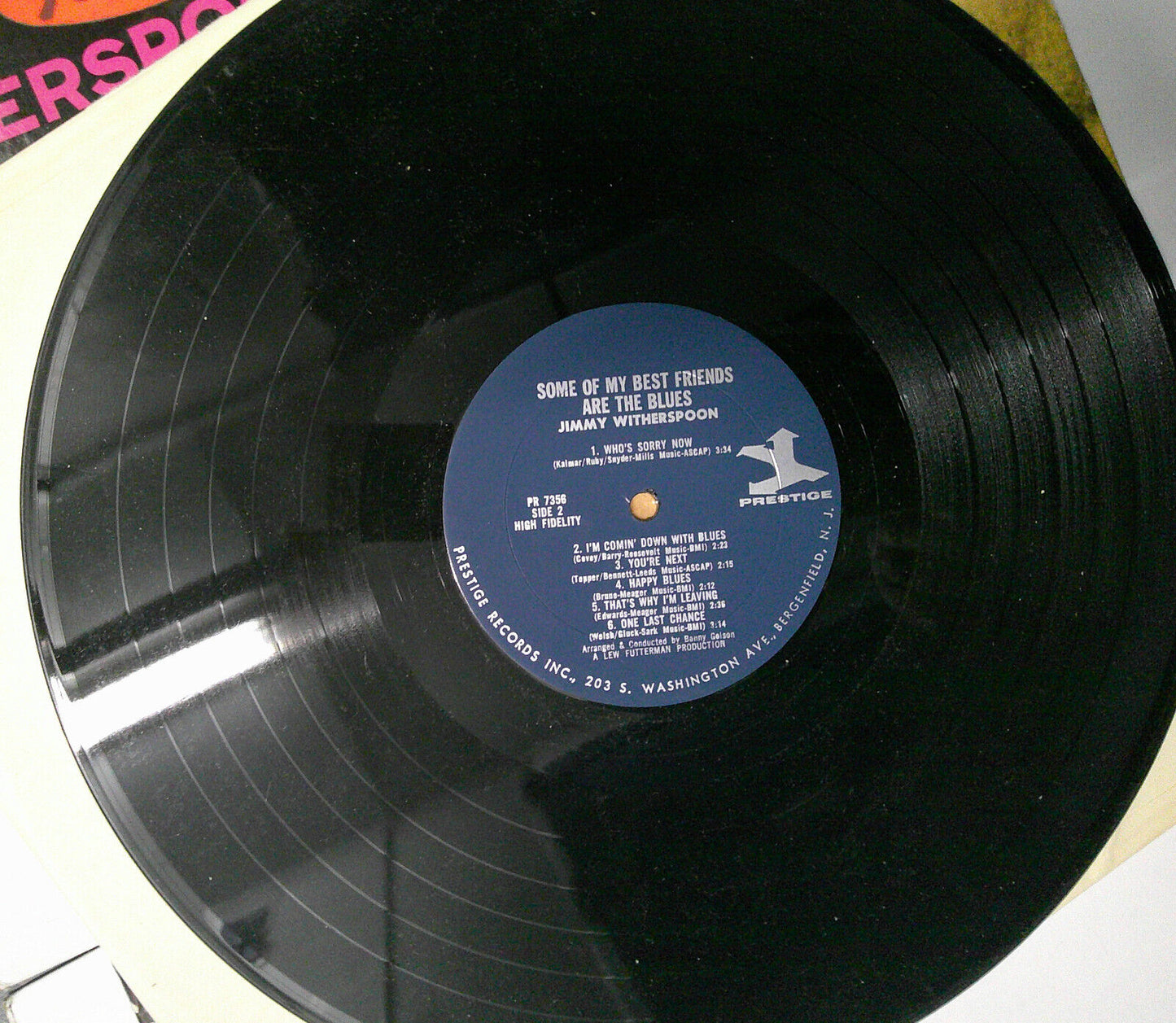 Jimmy Witherspoon - Some of my Best Friends are the Blues LP ~ Prestige 7356