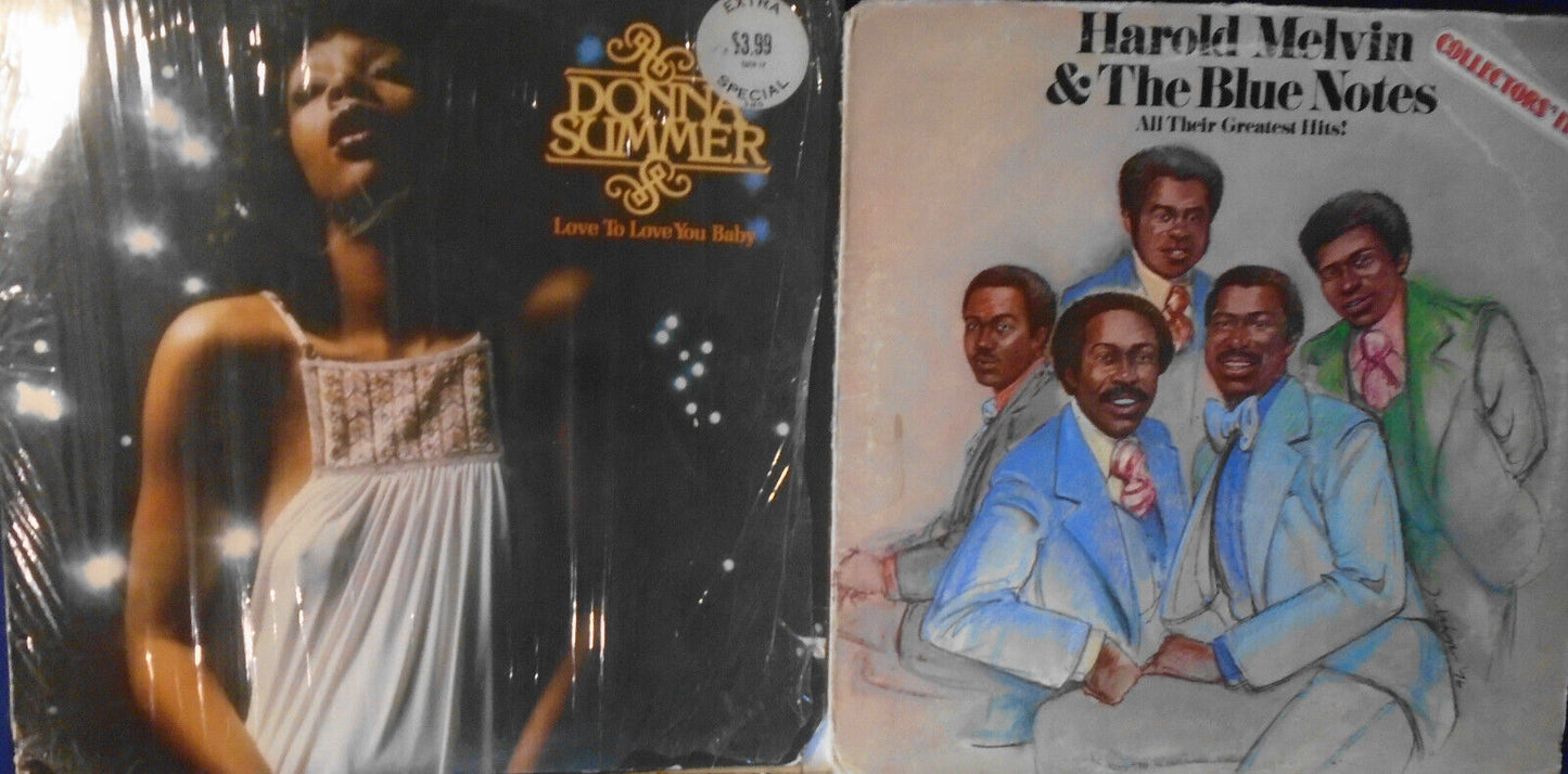 Lot of 6 R&B Soul vinyl LP record albums - Blue Notes, Chaka Khan, Billy Preston