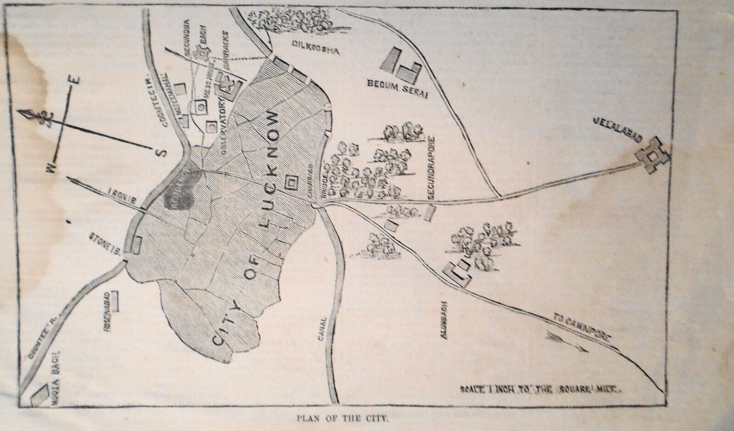 The Final Capture Of Lucknow - Harper's Weekly, May 8, 1858 - Story & 3 Prints