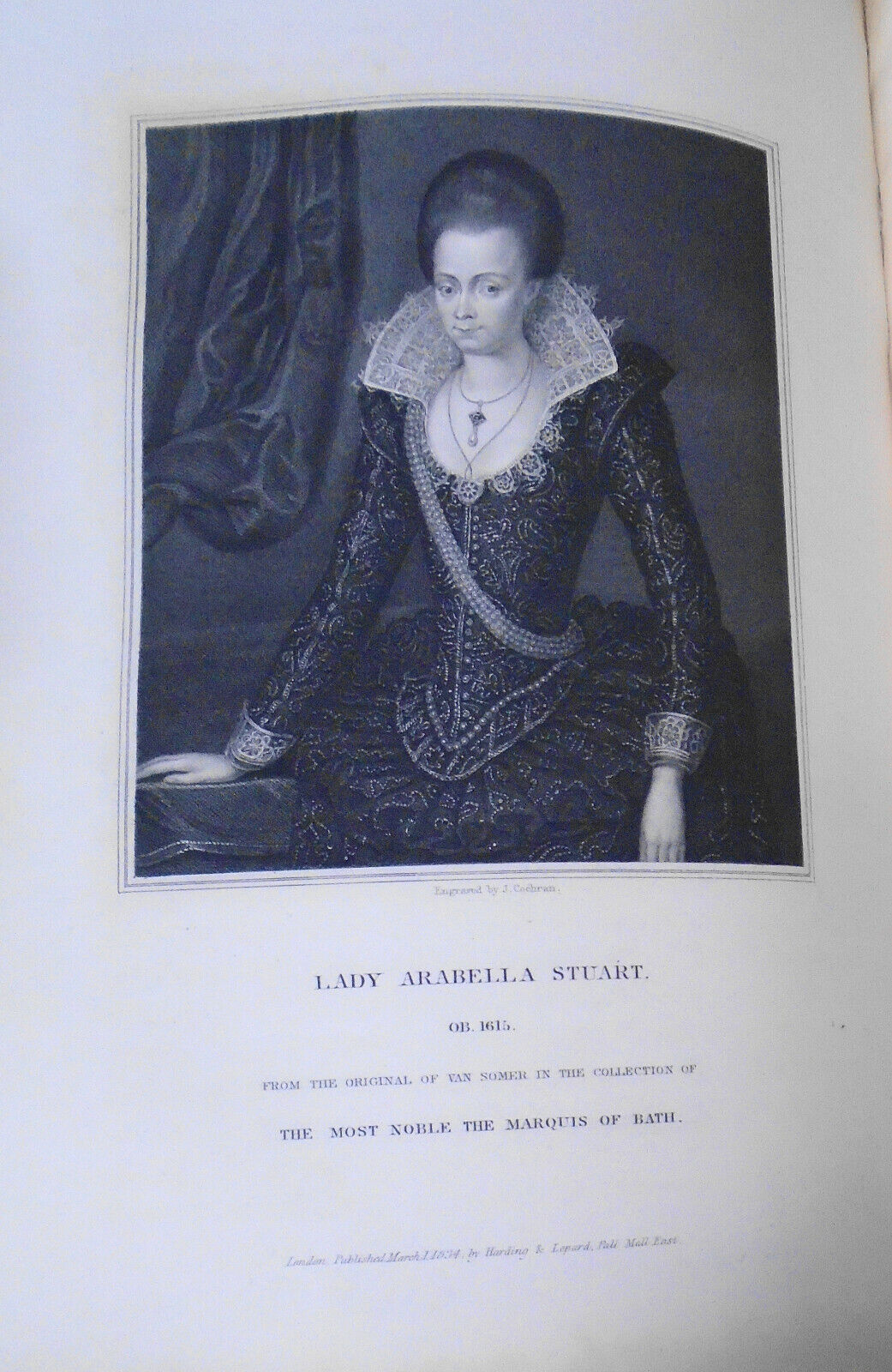 1835 Lodge : Portraits Of Illustrious Personages, Vol. 4 - with 20 engravings