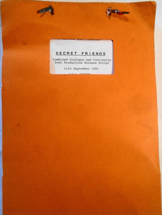 SECRET FRIENDS, by Dennis Potter -- Combined Dialogue ... Release Script. 1991.