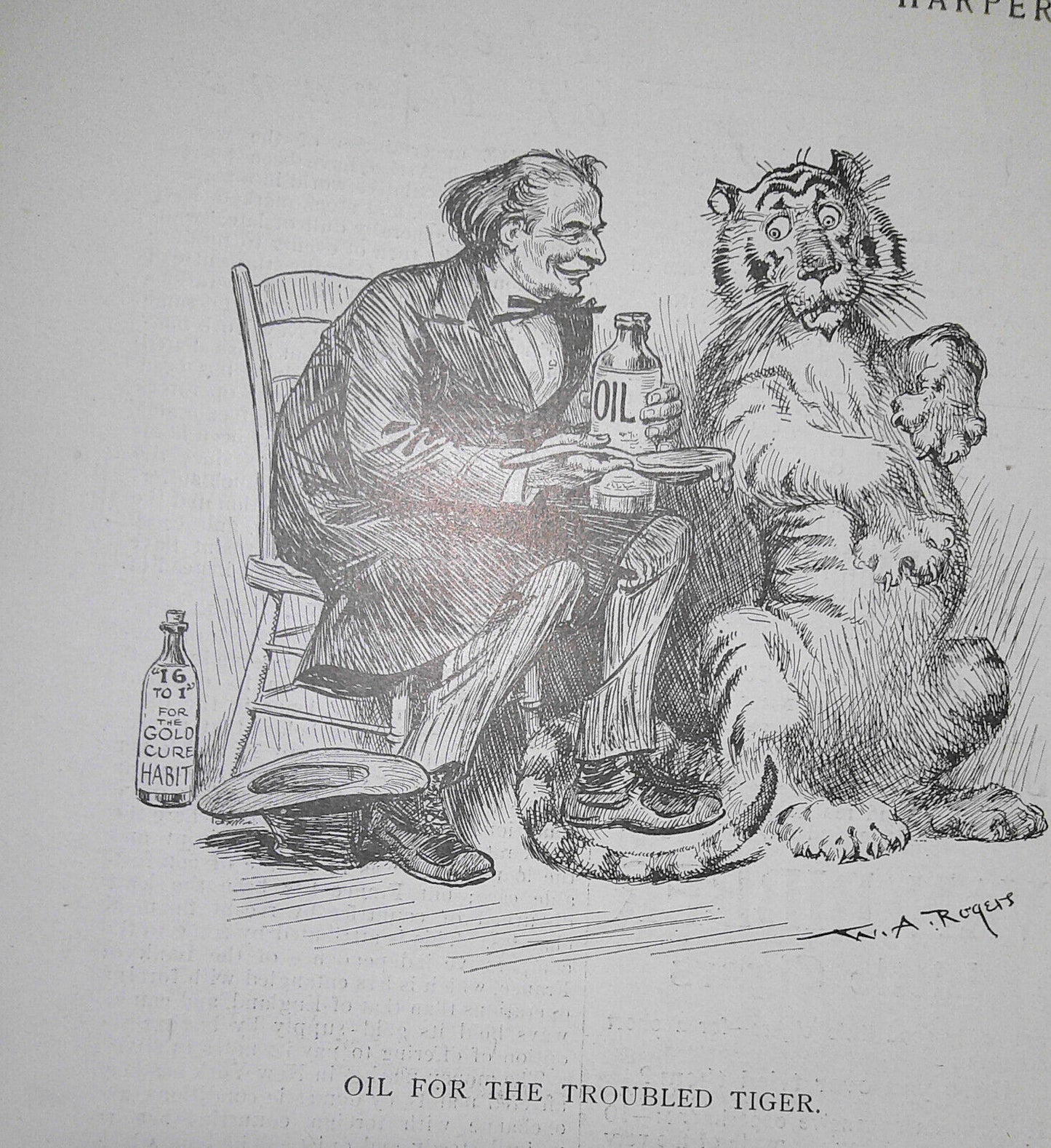 Harper's Weekly, February 3, 1900 - Boer War in South Africa; John Ruskin, etc