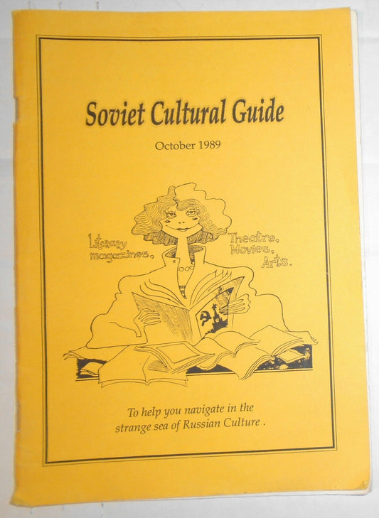 Soviet culture guide. October 1989 - Literary magazines, Theatre, Movies, Arts.