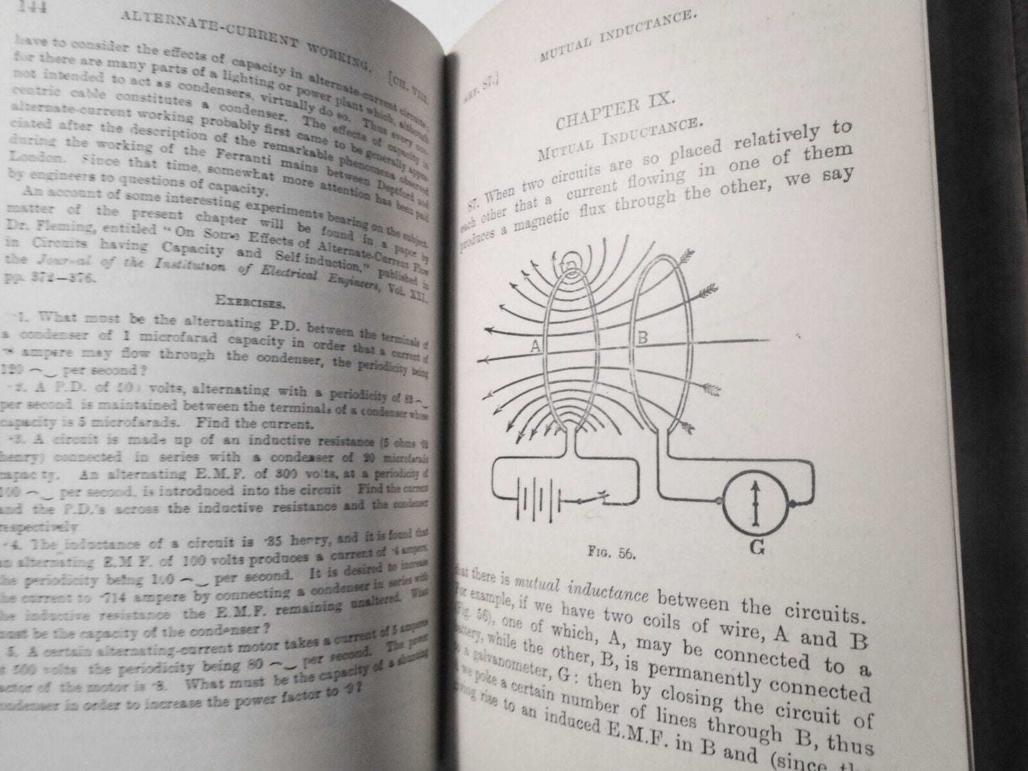 [Fine Binding] The Principles of alternate-current working, by Alfred Hay. 1897