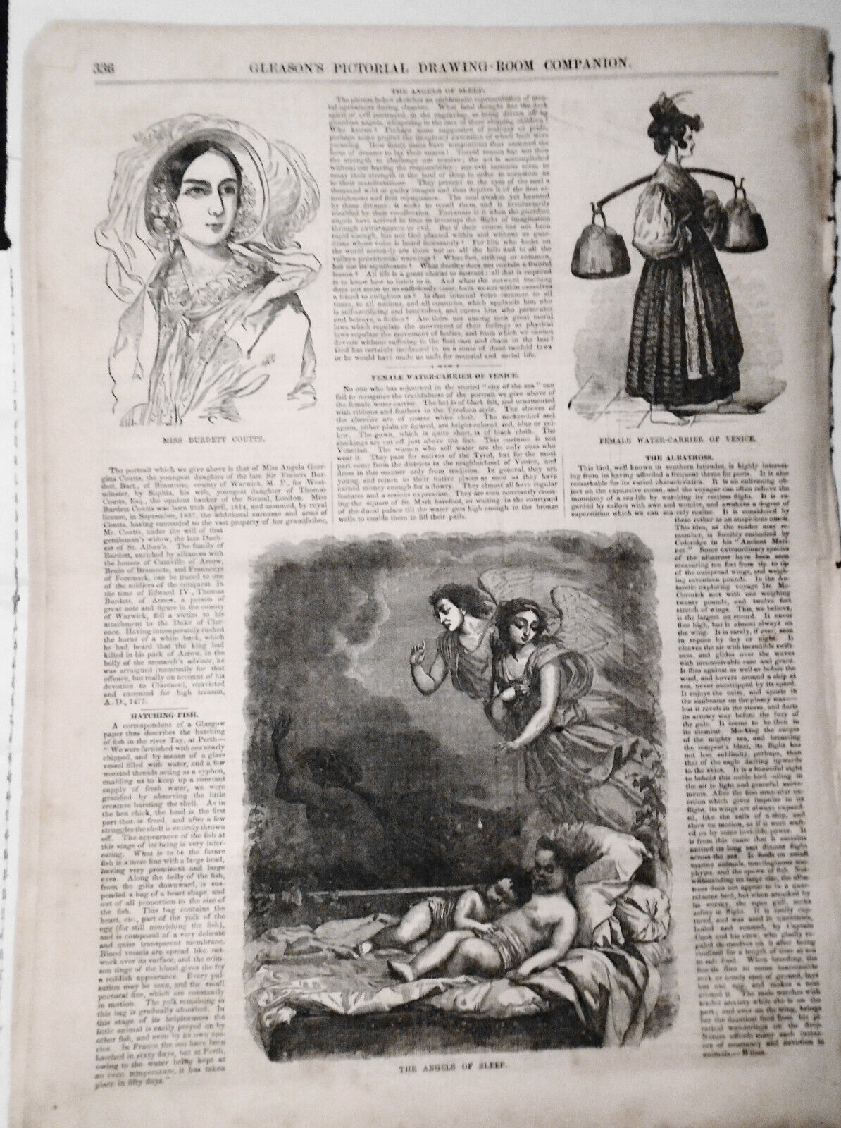 Gleason's Pictorial, May 27, 1854 - Crystal Palace; Ticonderoga; Cassoway...